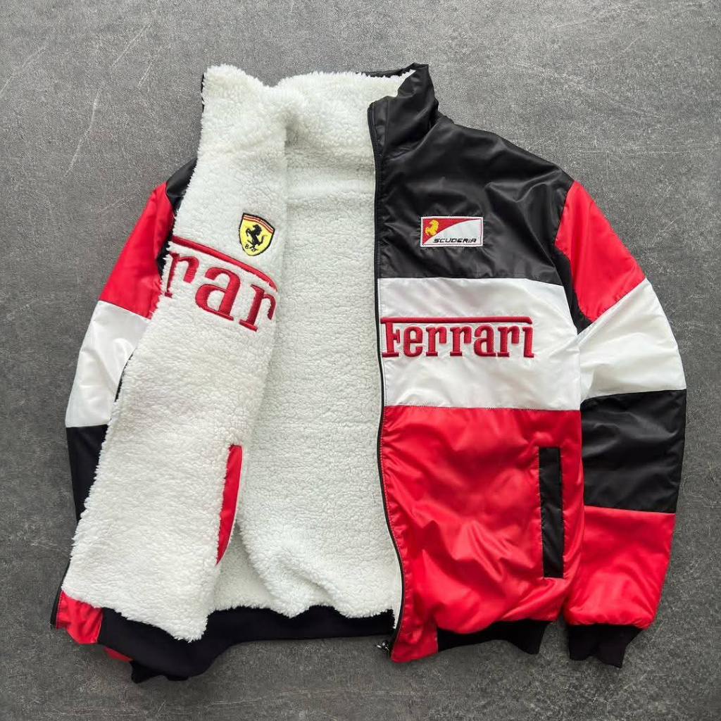 Veste Racing Premium Ferrari Double Face