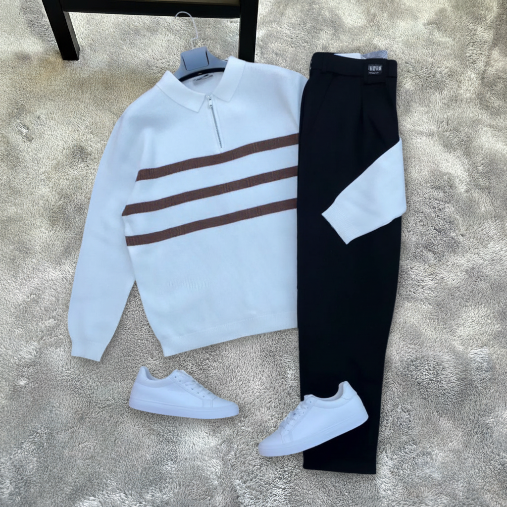 Polo et Pantalon Old Money Nolan