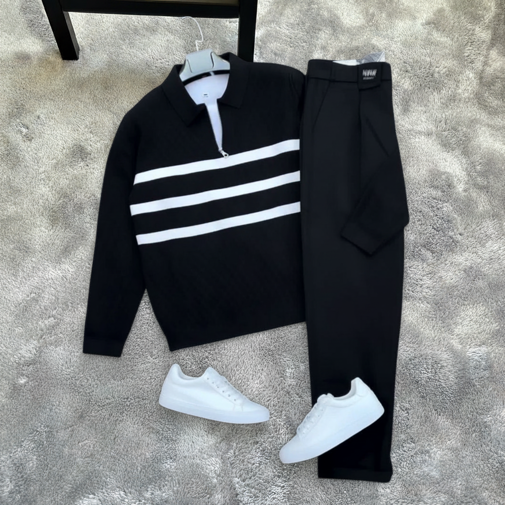 Polo et Pantalon Old Money Nolan