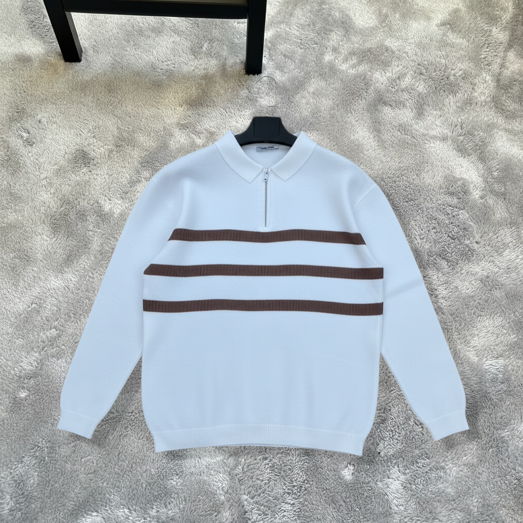 Pull Polo Rayé Nolan