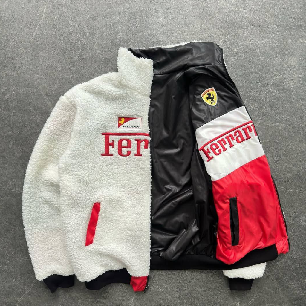 Veste Racing Premium Ferrari Double Face